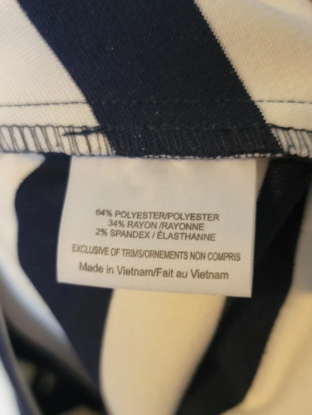 Tory Burch Augusta Stripe Dress M